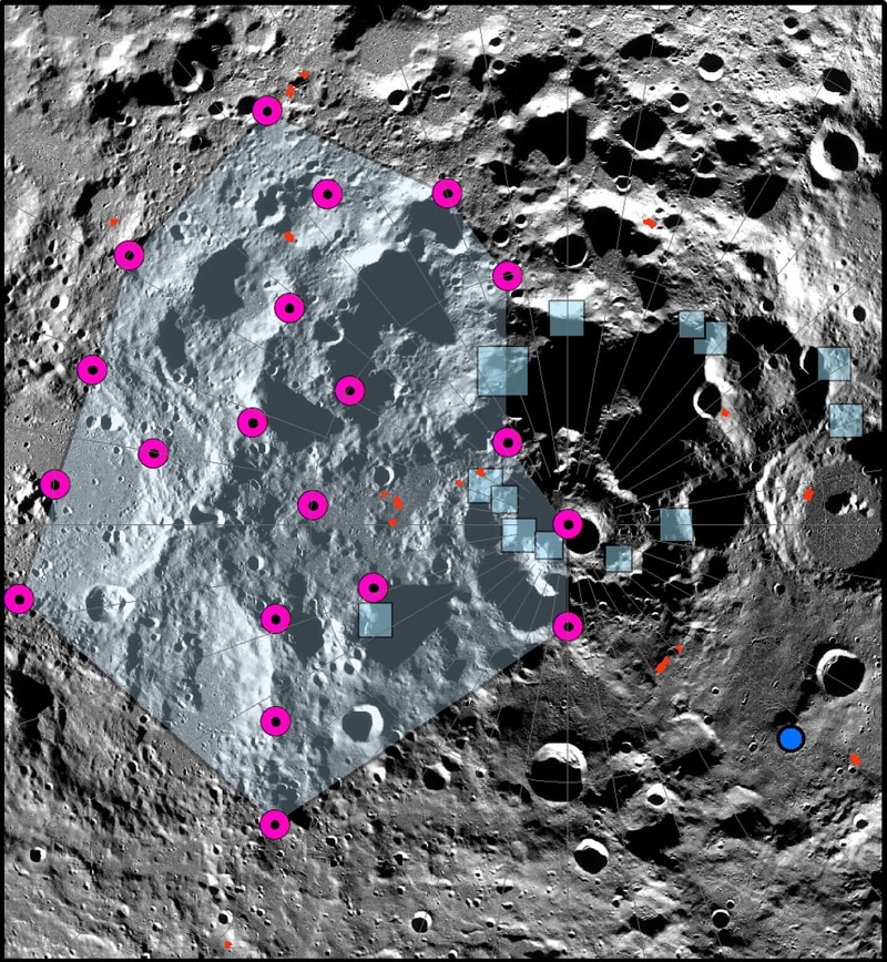 月球缩小可能导致其南极发生月震