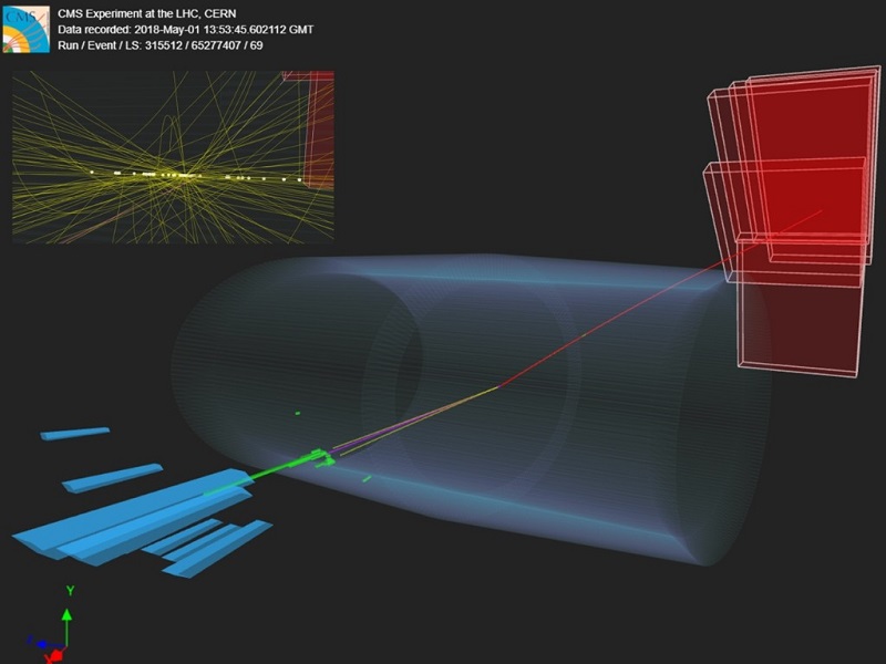 质子对撞中首次观察到光子变陶子，为探索新物理现象提供途径