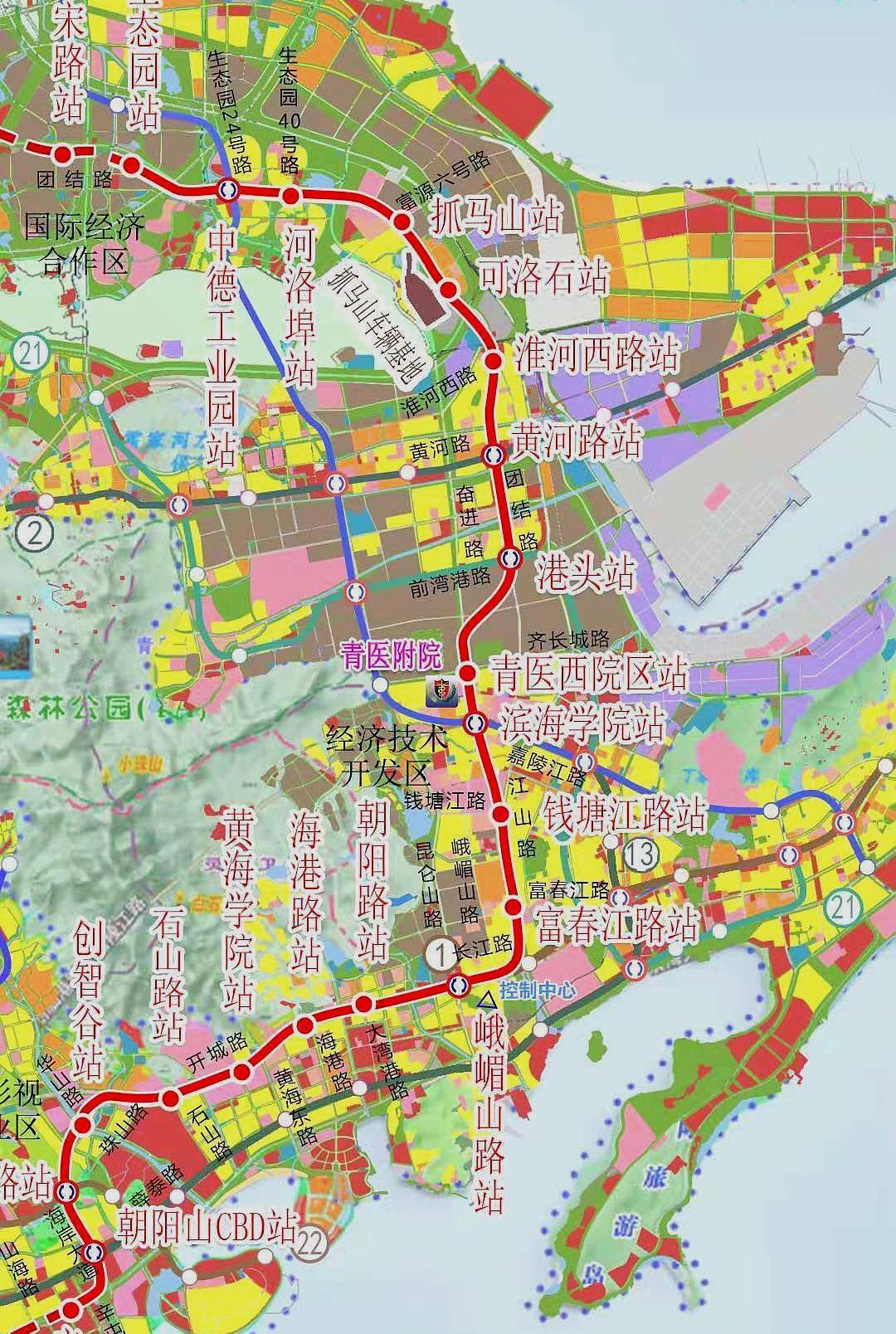 青岛地铁6号线“和谐一号”盾构机 海港路站至朝阳路站右线顺利始发