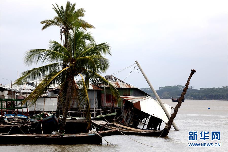 热带气旋“法尼”登陆孟加拉国