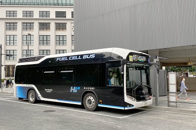 燃料电池公交车驶上东京街头 预计2030年会有1227台亮相