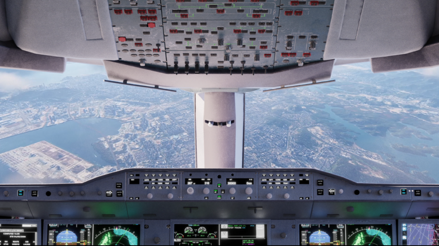 国内首个全面自主研发的全动飞行模拟机视觉系统预计将于今年6月发布