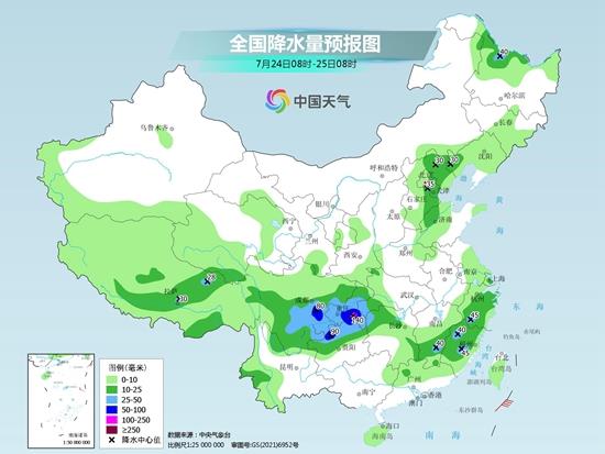 四川重庆等地有暴雨 台风“杜苏芮”将影响我国