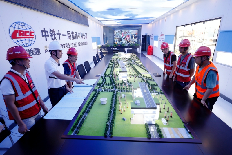 BIM技术赋能武汉地铁 车站建设全过程可视可推演