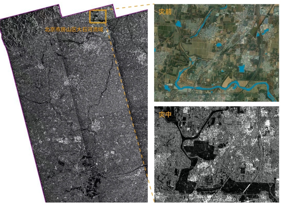 河北涿州地区卫星图像发布