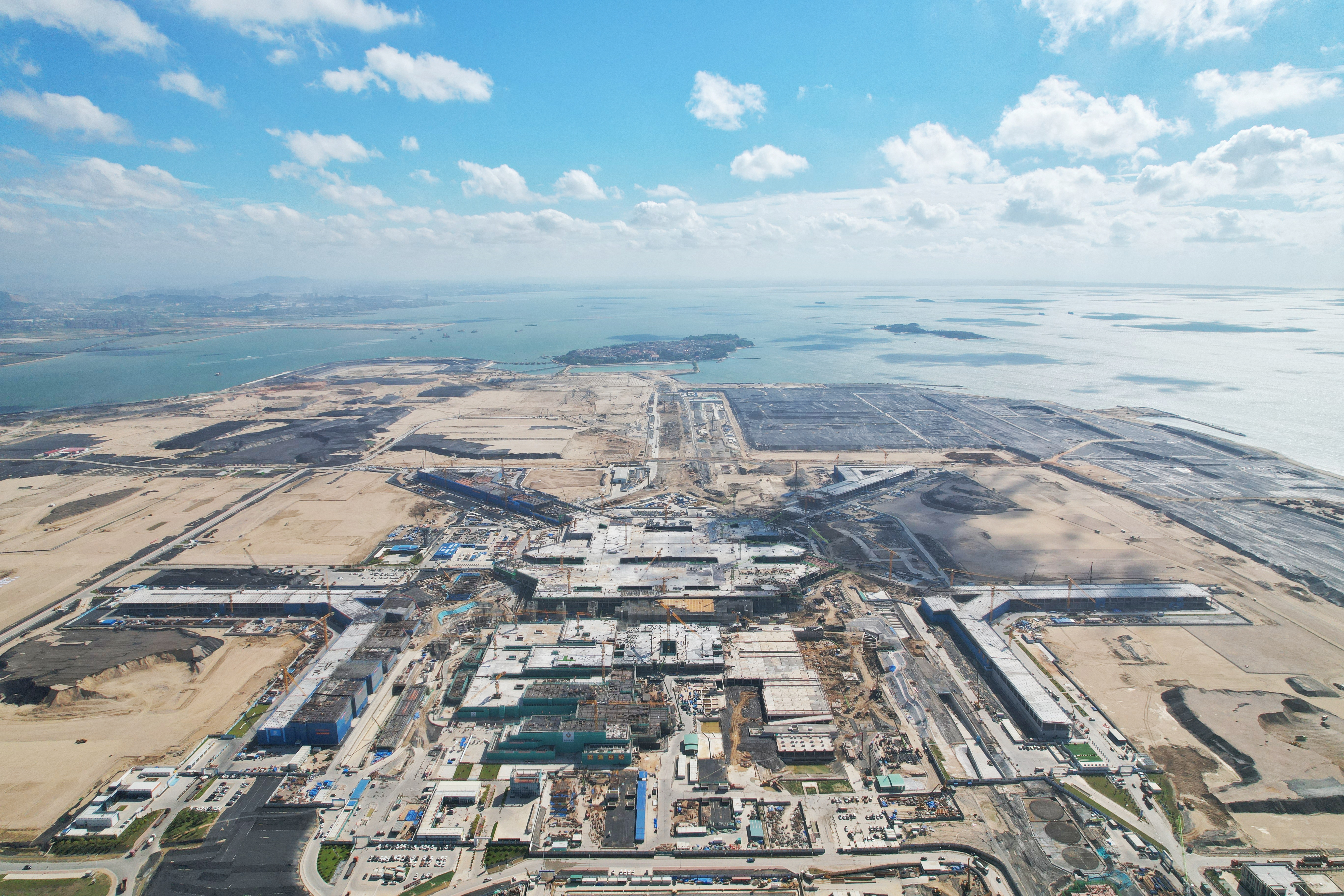 厦门翔安机场建设取得阶段性进展