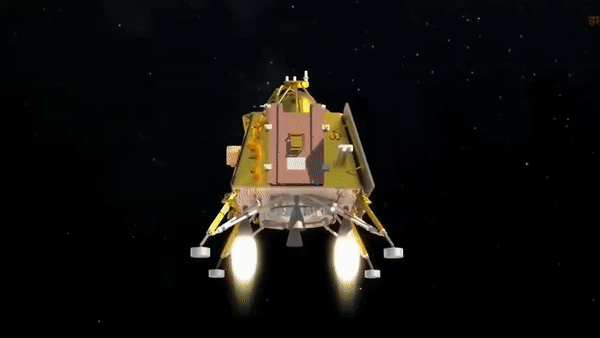 印度“月船3号”在月球成功软着陆