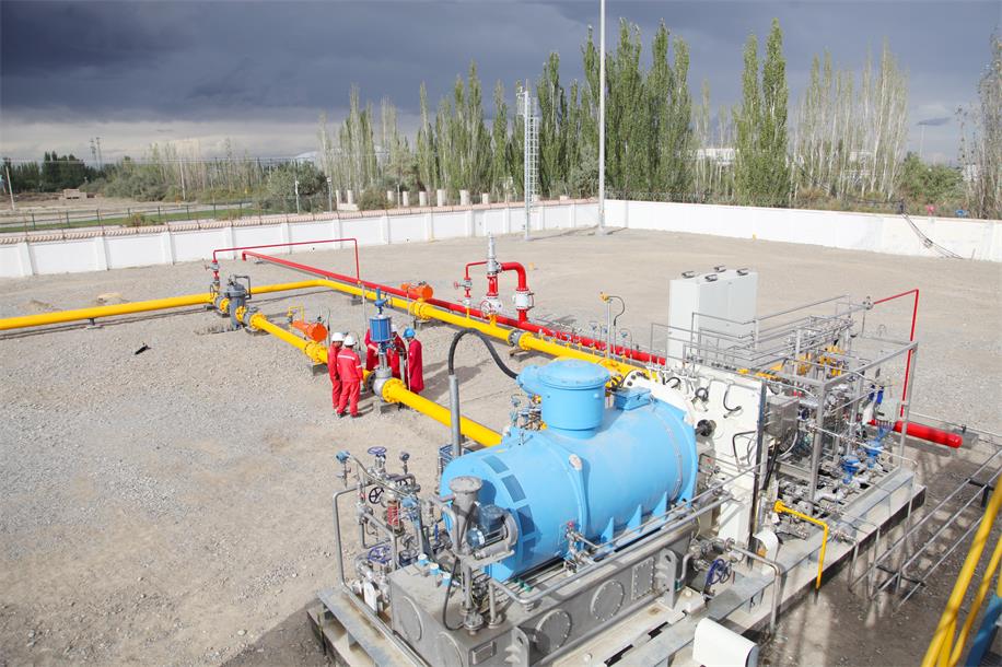 塔里木油田建成首个零碳油气场站