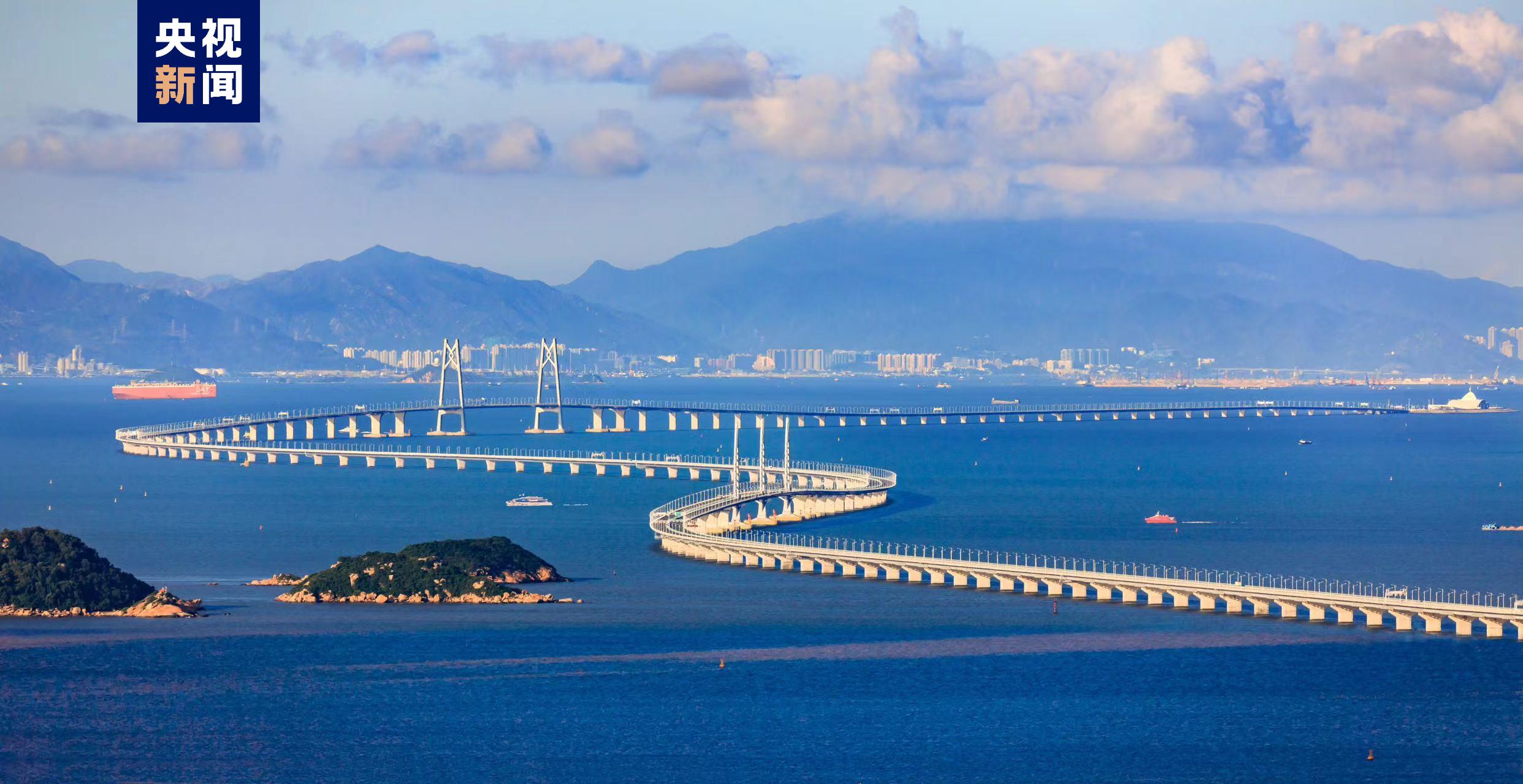 港珠澳大桥旅游12月中旬开通试运营