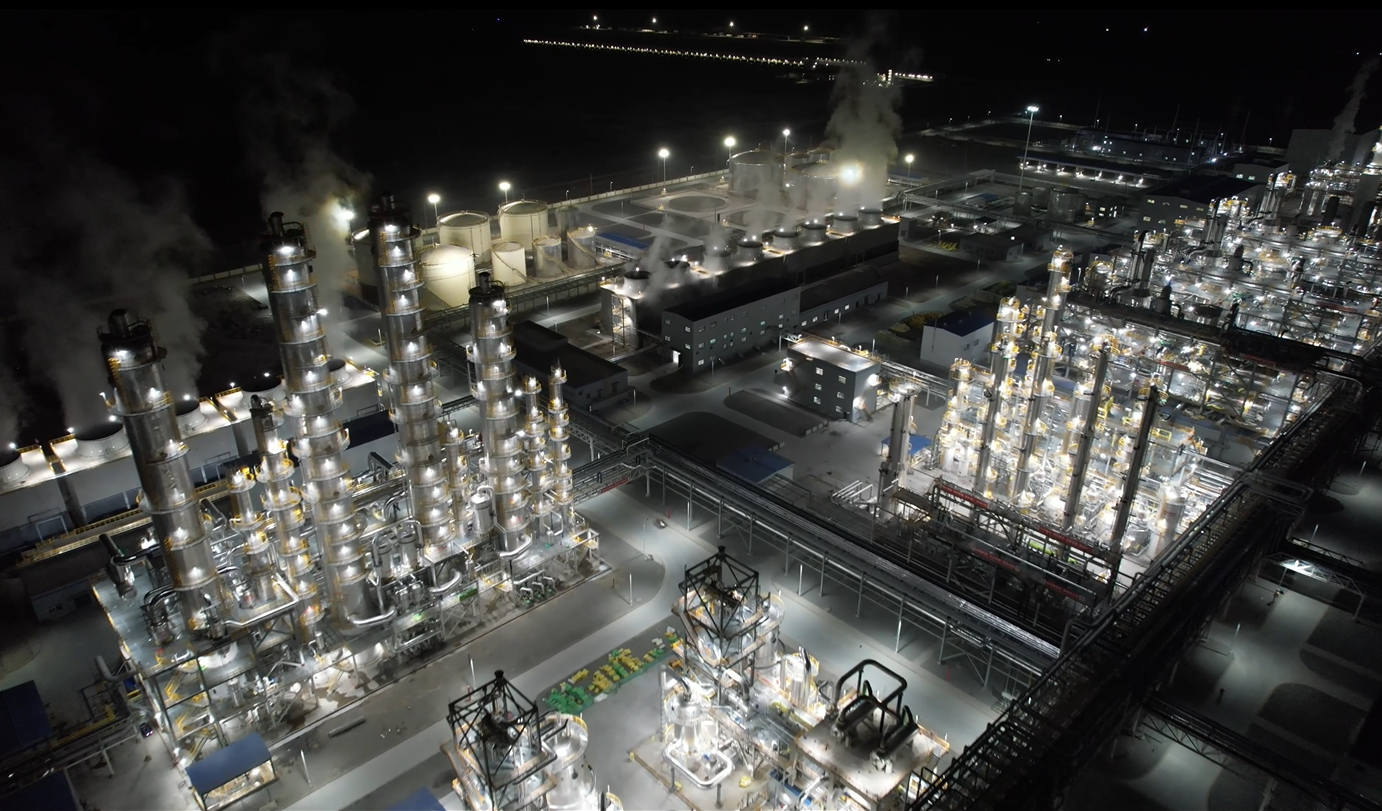 全球最大天然气制乙二醇项目投产