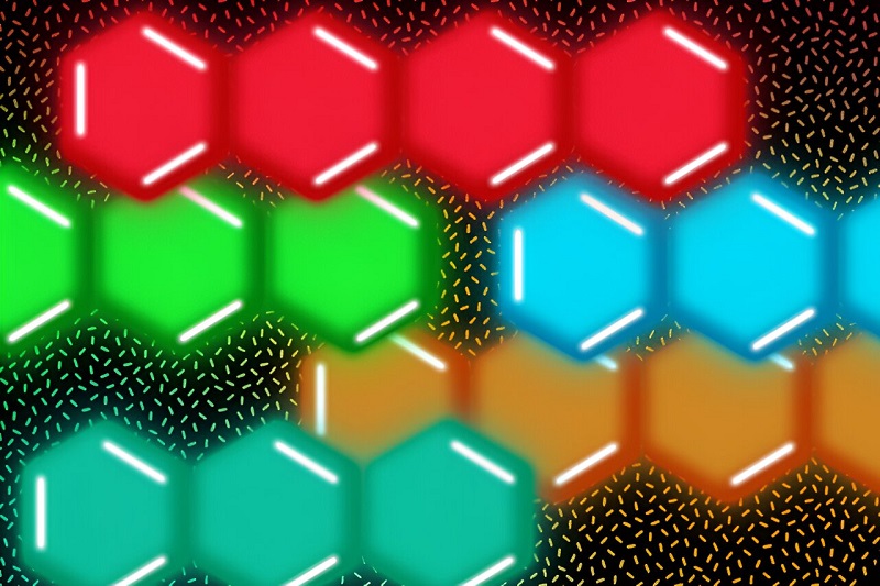 化学家创造出彩虹色有机分子，可用于医疗成像、有机发光二极管等领域