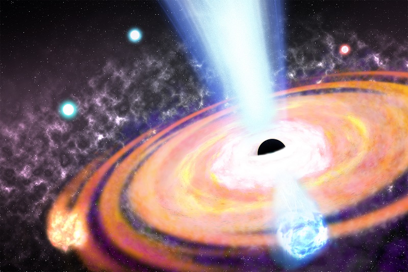 新研究颠覆传统星系形成理论：黑洞成恒星诞生与星系形成助推器