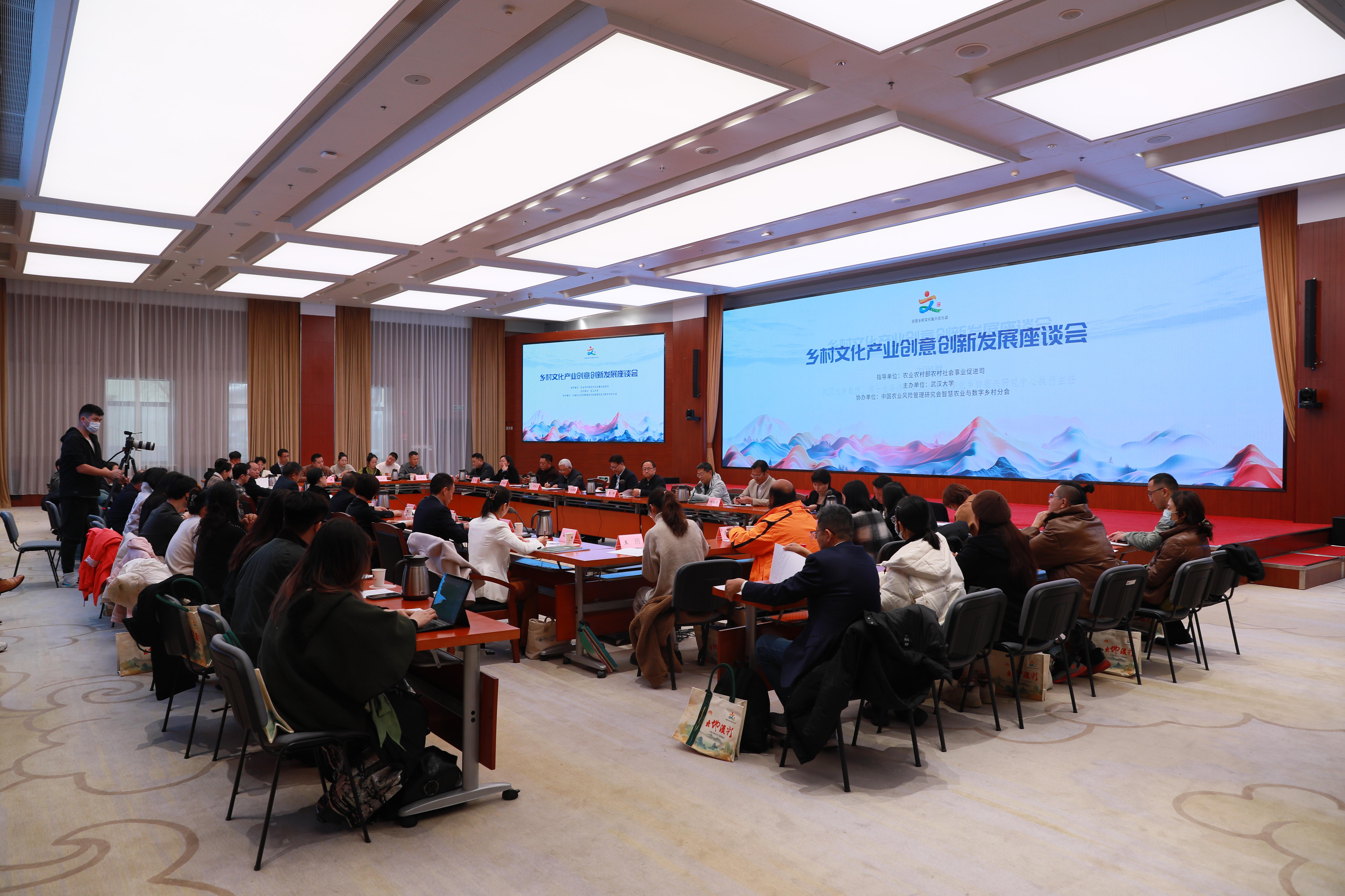 乡村文化产业创意创新发展座谈会在京举行