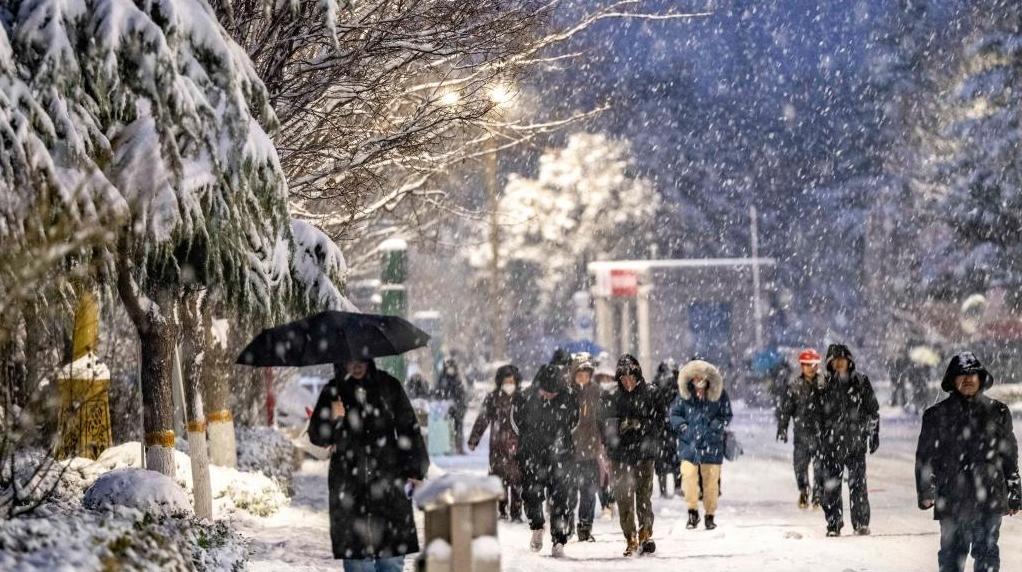 寒潮继续影响!立冬以来最大规模雨雪来袭 局地降温将超10℃